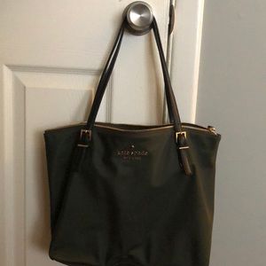 Kate Spade medium size tote - dark green